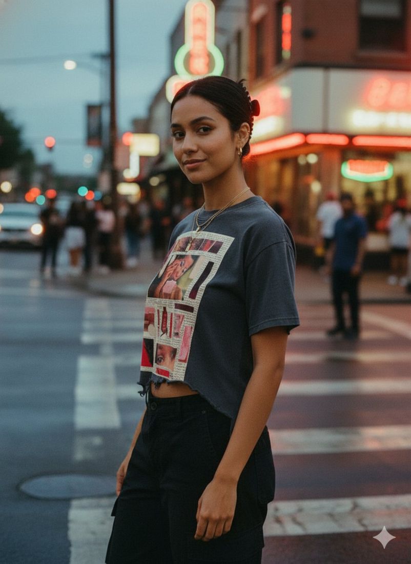 Dressed in Red Crop — PAC lifestyle shoot