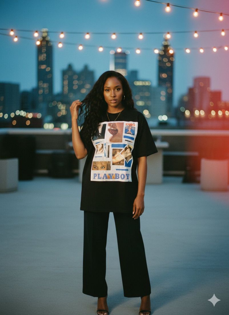 Molly's Game Front Heavyweight Loose Fit — PAC lifestyle shoot