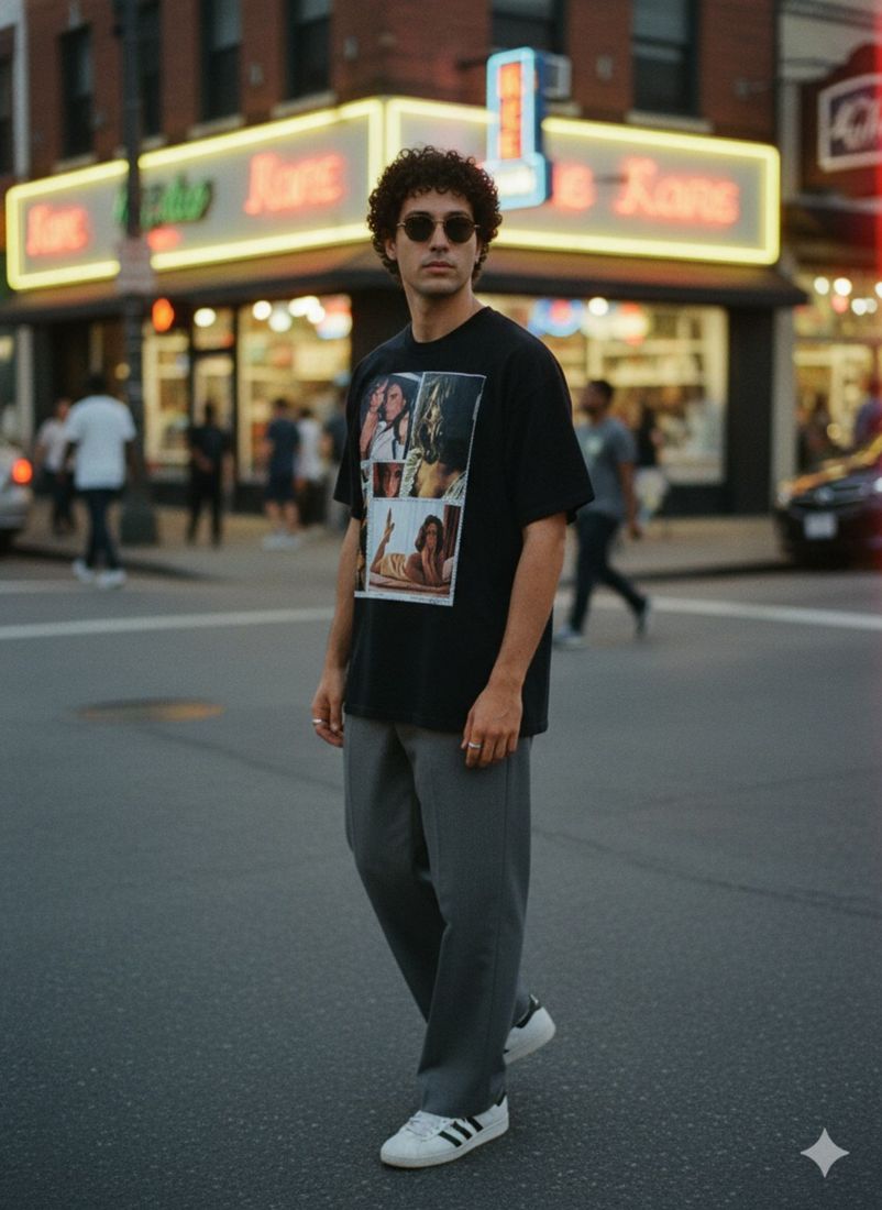 Unspoken Desire Front Heavyweight Loose Fit — PAC lifestyle shoot