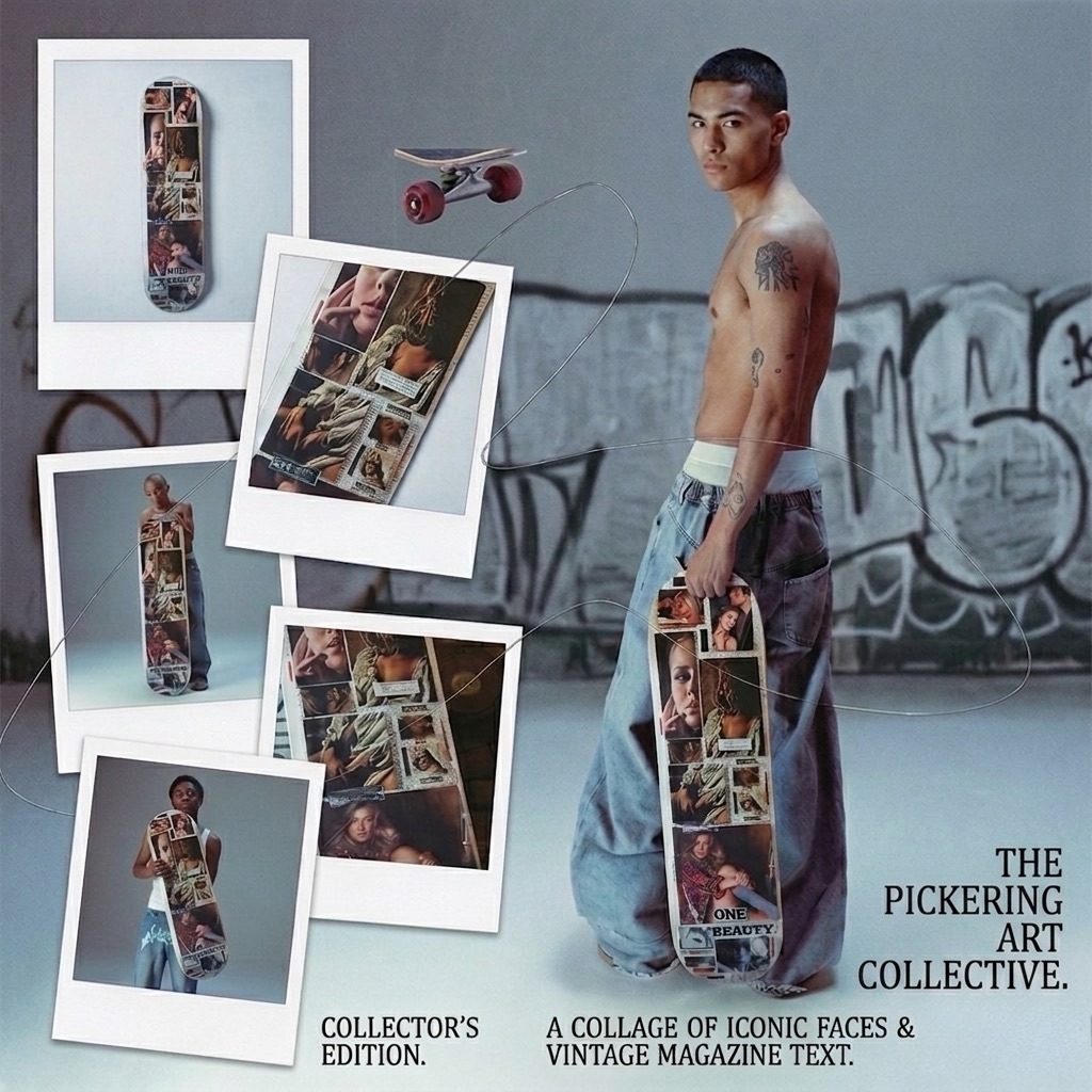 Collector's Edition deck polaroid collage